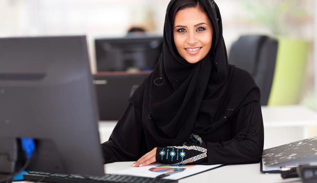 femeie de afaceri in tarile arabe
