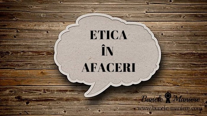 etica în afaceri